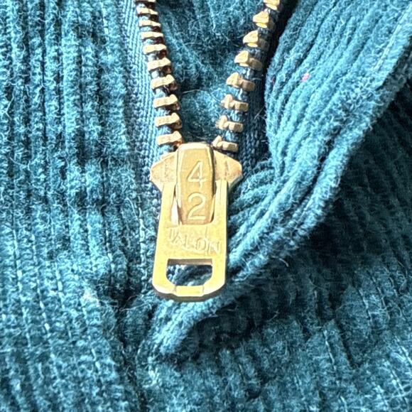 Vintage Funny Girl Corduroy Pants Green High Rise Straight Leg Sz 13/14 Modern 8 - Picture 8 of 13